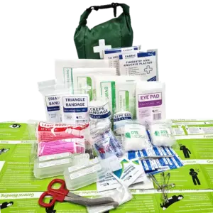 Workplace 1-5 Person First Aid Kit, Soft Pack, Hang bag, Wall Mount and Refill Pack