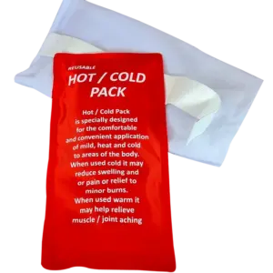 Large Reusable Gel Filled Hot & Cold Pack, Nylon Outer c/w Protection Cover Single