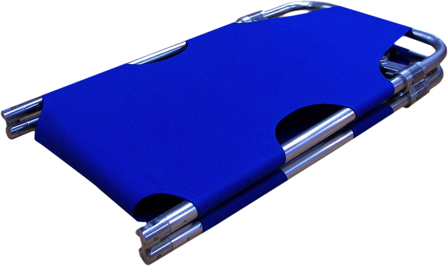 Flat Folding Aluminium Stretcher - Image 2