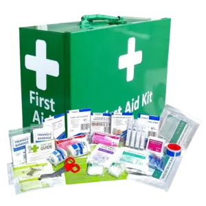 Workplace 1-50 Person First Aid Kit – Wall Mount Metal Box