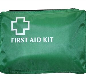 Green First Aid Bag No Handles