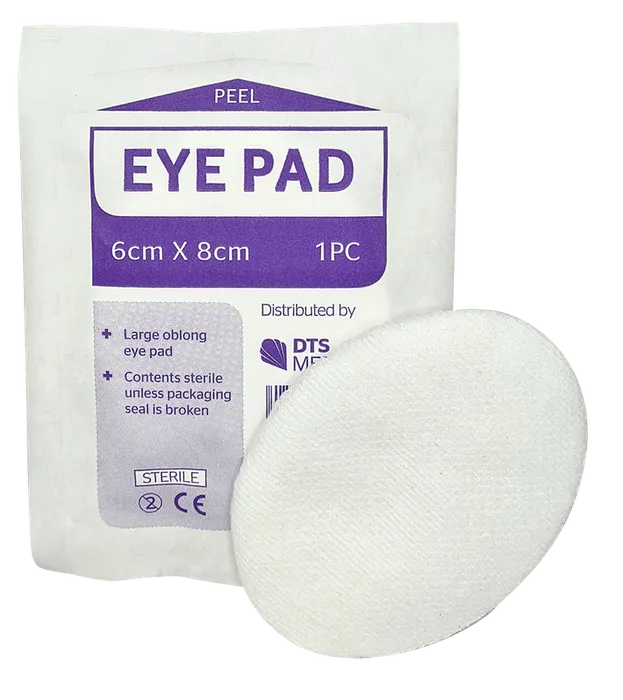 Eye Pad Oval Large 7.5cm x 5.5cm