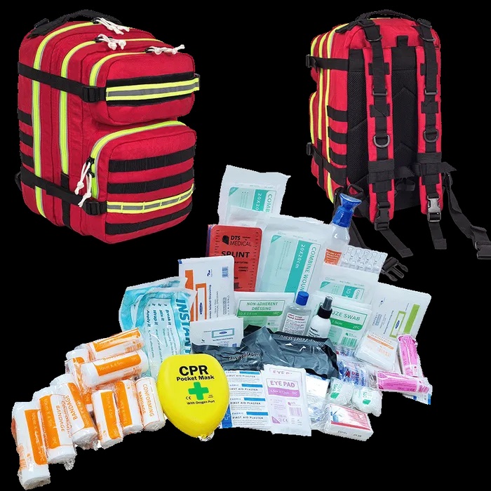 Medium Major Incident Kit in Basic Back Pack