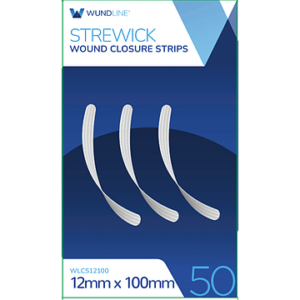 Wound Closure Strips 12mm x 100mm (pack of 50)