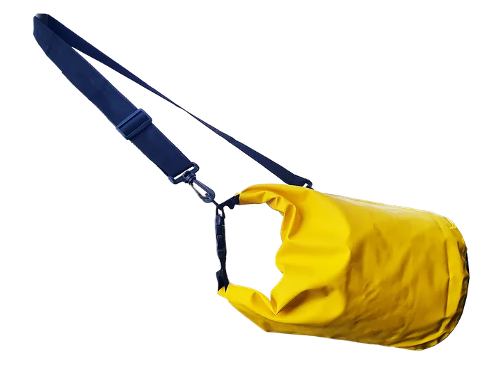 Dry Bag Yellow Shoulder Sling Style