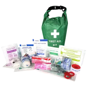 First Aid Kit Work Place 1-25 Person in large soft Hang Bag