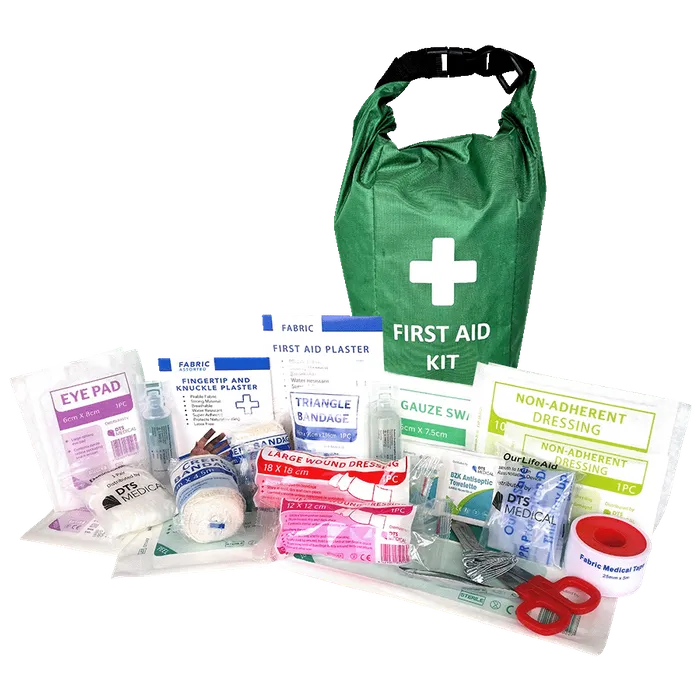 First Aid Kit Work Place 1-25 Person in large soft Hang Bag