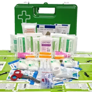 Office 1-50 Person First Aid Kit – Wall Mountable, Soft Pack or Refill Pack