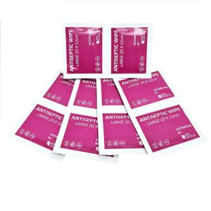 Antiseptic Wipes, Pack of 10 and Boxes of 50