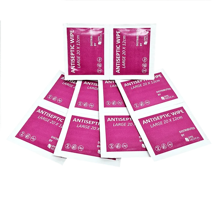 Antiseptic Wipes, Pack of 10 and Boxes of 50