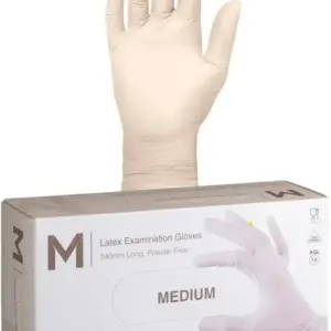 Latex Gloves - Powder Free