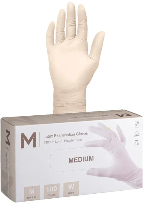 Latex Gloves - Powder Free